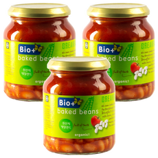 발투센 유기농 베이크드빈, 360g, 3개
