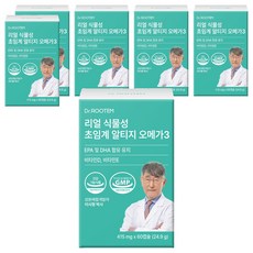 Dr.ROOTEM REAL 植物性超臨界rTG Omega-3, 6個, 60錠