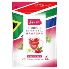 鮮一杯 國寶蜜玫美妍茶 1袋, 22包, 2.5g