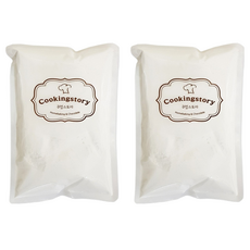 쿠킹스토리 데코화이트 슈가파우더, 200g, 2개