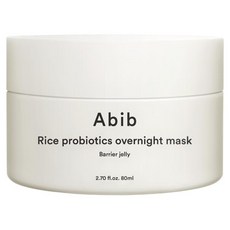 Abib 阿彼芙 台灣公司貨 米萃益生菌晚安修護凍膜, 80ml, 1罐, 1件