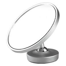 KALDIN 義式濃縮咖啡通道效應專業萃取圓鏡 + 磁吸板 + 支架套組, 1套, 霧面銀(鏡面)