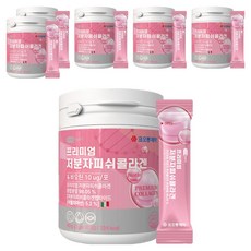 코오롱제약 프리미엄 저분자 피쉬 콜라겐 30p, 60g, 6개