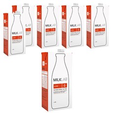 MILKLAB 嚴選杏仁奶, 澳洲麥當勞、星巴克指定使用, 比現有產品多出50%的杏仁成分, 醇厚堅果香, 純素也可安心飲用, 1L, 6瓶
