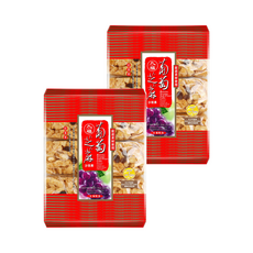 九福 葡萄芝麻沙琪瑪 6包, 226.8g, 2袋