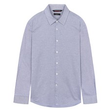 파렌하이트 남성용 져지 면 스트라이프 셔츠 FEBAA507