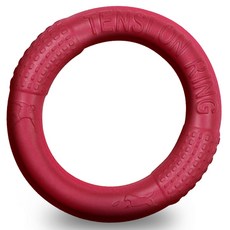 Devence 狗狗飛盤大環, 紅色, 1個