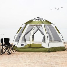 알뜨리 원터치 그늘막텐트, 카키넷, 8~9인용(특대형)