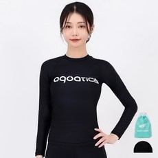 아쿠아티카 여성용 상의 래쉬가드 AQAWTS23010