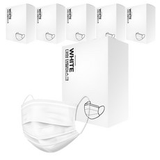 프로월드컵 PWX 덴탈마스크 대형, 200개입, 6개, 화이트