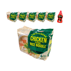 越南米粉 雞肉味 24入+辣椒醬 250g, 1組, 60g