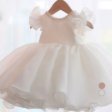 EDGELAND 女童款 珠寶大蝴蝶結洋裝