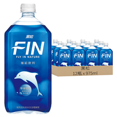 黑松 FIN 補給飲料, 975ml, 12瓶