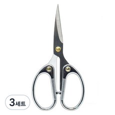마다꾸미 다용도 스테인리스 가위, 실버(가위), 3세트
