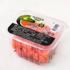 All바른농장 바로먹는 프리미엄 고당도 수박, 500g, 1개