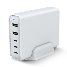 만듦 110W 5포트 고속 멀티 충전기, 화이트, 1개