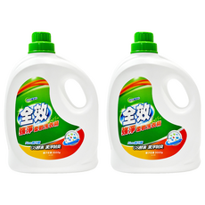 毛寶 全效強淨柔軟洗衣精 槴子花香, 3kg, 2桶