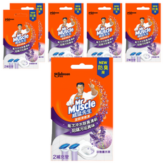 威猛先生潔廁清香凍補充管 淡雅薰衣草, 76g, 6盒