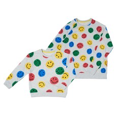 VERSOA 親子微笑T恤 2件組 GY