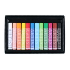 繪圖工具軟性油畫棒 12件組, 1套, 12 種顏色