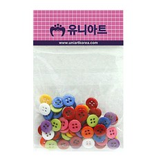 유니아트 칼라 단추, 1개