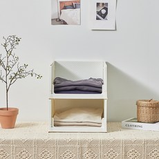 Cmilex Nitthing Slide Organizer 開放式, 象牙, 2個