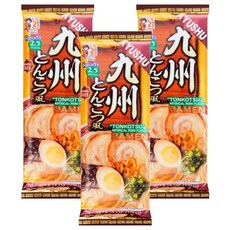 이츠키 큐슈풍 돈코츠향 라멘 2인분 174g, 3개