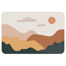 AFAMIC 艾法 橡膠珪藻土防滑軟地墊, 79, 1個