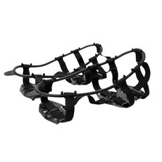 Hanbyulnara 便攜式登山雪地防滑冰爪 2入, 黑色