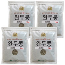 대한농산 완두콩, 1kg, 4개