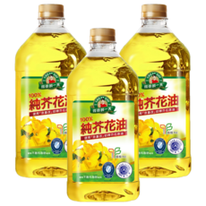 得意的一天 100%純芥花油 非基改 適合煎煮炒炸, 1.58L, 3桶
