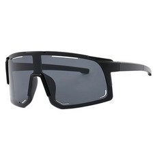 Olssell 高級防霧護目鏡 運動偏光太陽眼鏡 2入, 黑色