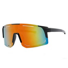 Olssell 高級防霧護目鏡 運動偏光太陽眼鏡 2入, 黃色