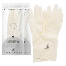 조니프리 쫀쫀한 만능 니트릴 고무장갑, 소(S), 3세트