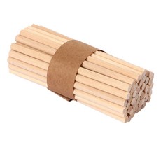 多種硬質棒 06 原色圓形棒, 06原木色, 50個