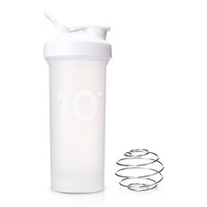 10 Degree CELSIUS 混合搖搖杯 Pro + 攪拌球, 白色 + 單一顏色, 1L