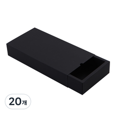 黑色袖套式禮品盒 28號 28 x 14 x 5 cm, 單一顏色, 20個