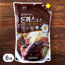 한맥 돈까스 소스, 2kg, 6개