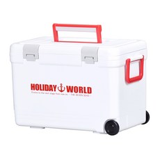 SHInWA 伸和 Holiday World 冰桶 + 750 冰袋組, 27L, 白色