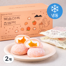 쿠캣 복숭아쏙찹쌀떡 (냉동), 60g, 9개입, 2개