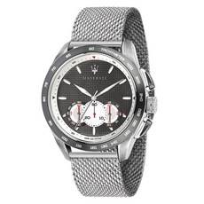 마세라티 트라가도 남자시계 쿼츠 메탈밴드 크로노그래프 R8873612008