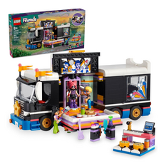 LEGO 42619 流行巨星音樂巡演巴士 Pop Star Music Tour Bus, 1盒, 混合顏色