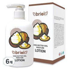 嬰兒乳木果油保濕乳液, 300g, 6瓶