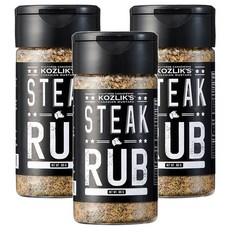 KOZLIK'S 牛排調味粉, 3個, 60g