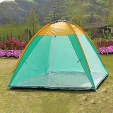 알뜨리 원터치 그늘막 텐트 특대형, 민트, 3인용