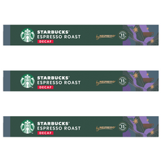 스타벅스 네스프레소 디카프 에스프레소 로스트 캡슐커피, 5.7g, 10개입, 3개