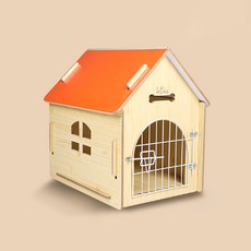 EGUEGU 小狗木屋+地墊, 深紅色（屋頂），黑色（靠墊）