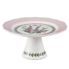 PORTmeIRION 波特玫琳恩 植物園露台蛋糕盤 小, 1個, 混合顏色