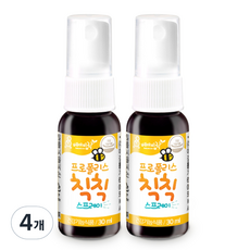 베이비락 프로폴리스 칙칙 스프레이, 4개, 30ml