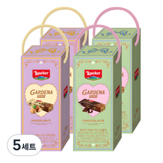 로아커 가데나 미니스 초콜릿 너랑나랑 패키지 2종 x 2개, 85g, 5세트